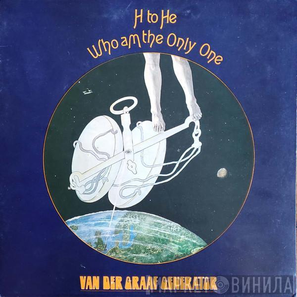 Van Der Graaf Generator - H To He Who Am The Only One