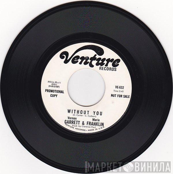 Vernon Garrett, Marie Franklin - Without You / Second To None