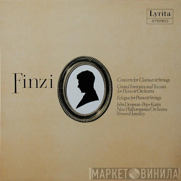Vernon Handley, John Denman, New Philharmonia Orchestra, Peter Katin, Gerald Finzi - Concerto For Clarinet And String Orchestra Op. 31 - Grand Fantasia And Toccata For Piano & Orchestra Op. 38 - Eclogue For Piano & String Orchestra Op. 10