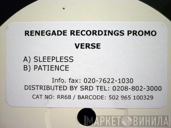 Verse - Sleepless / Patience