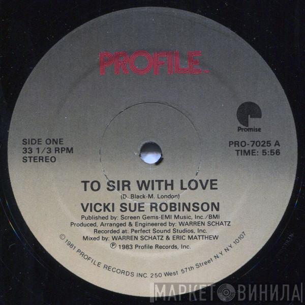 Vicki Sue Robinson - To Sir With Love