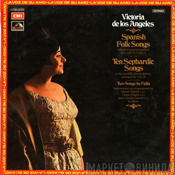 Victoria De Los Angeles, Federico García Lorca, Manuel Valls, Manuel De Falla, Miguel Zanetti, Oscar Ghiglia, Jean-Claude Gérard - Spanish Folk Songs / Ten Sephardic Songs - Two Songs By Falla