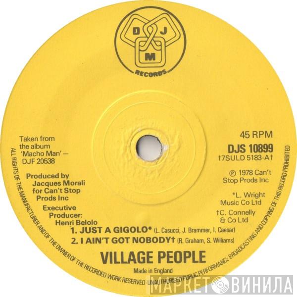 Village People  - Just A Gigolo / I Ain't Got Nobody