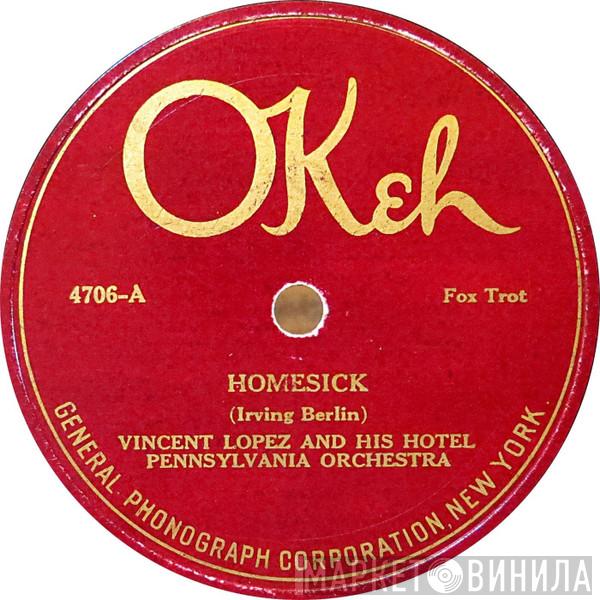  Vincent Lopez And His Orchestra  - Homesick / Toot, Toot, Tootsie