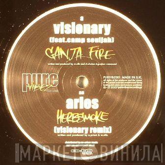 Visionary, Aries - Ganja Fire / Herbsmoke (Visionary Remix)