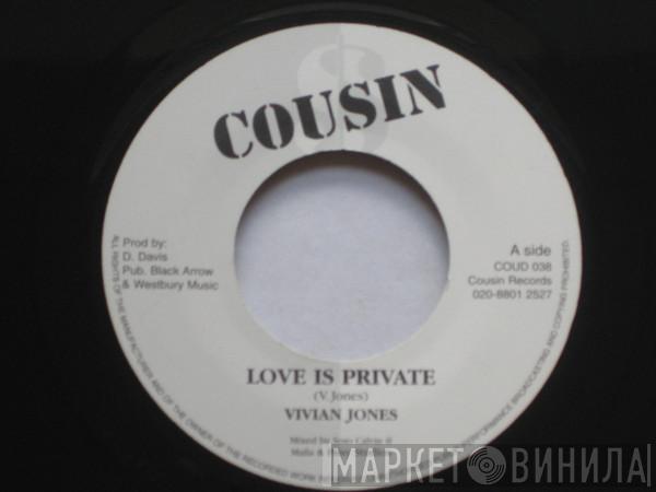 Vivian Jones, Matic Horns - Love Is Private