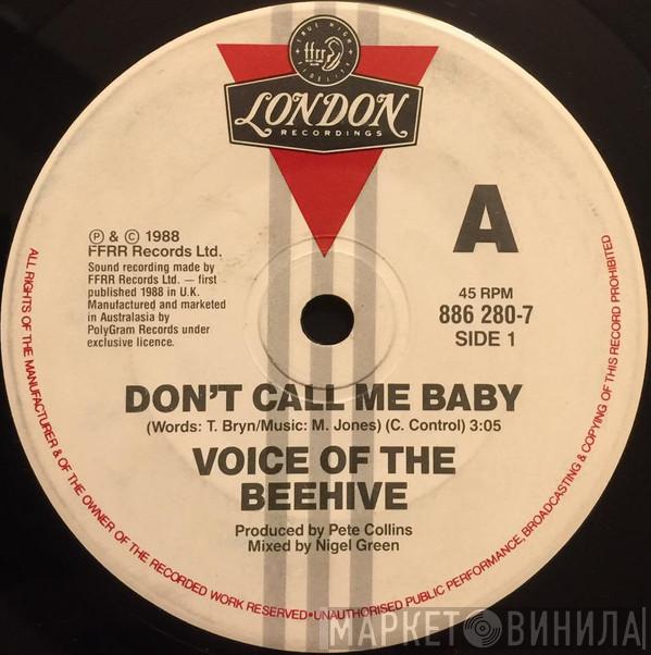  Voice Of The Beehive  - Don't Call Me Baby / Jump This Way