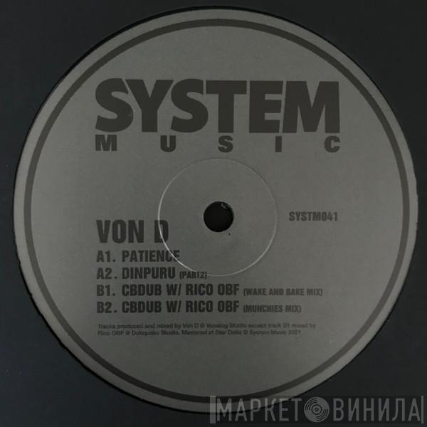 Von D - Patience EP