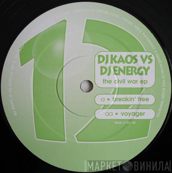 Vs DJ Kaos  Kevin Energy  - Go Mental 12 - The Civil War EP