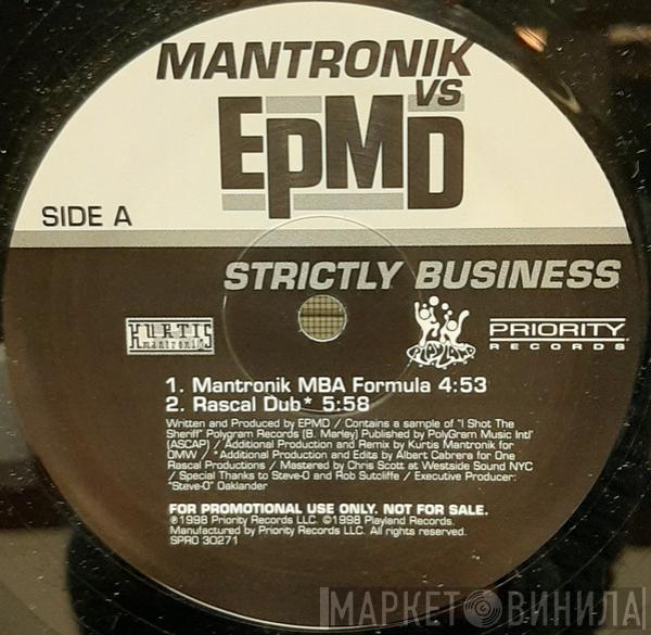 Vs Kurtis Mantronik  EPMD  - Strictly Business