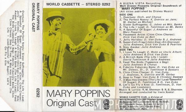  - Walt Disney's Mary Poppins Original Cast Sound Track