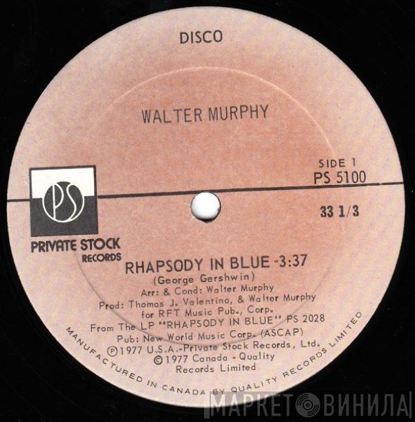Walter Murphy - Rhapsody In Blue / A Fifth Of Beethoven / Midnight Express