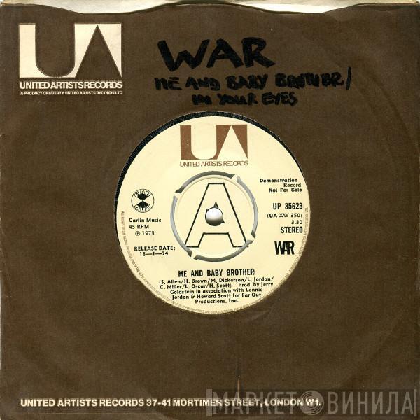 War - Me And Baby Brother