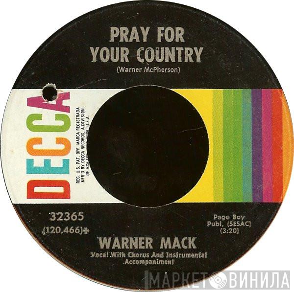 Warner Mack - Be Good To Your Neighbor Everyday