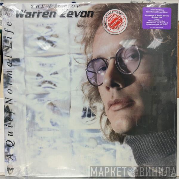 Warren Zevon - A Quiet Normal Life: The Best Of Warren Zevon