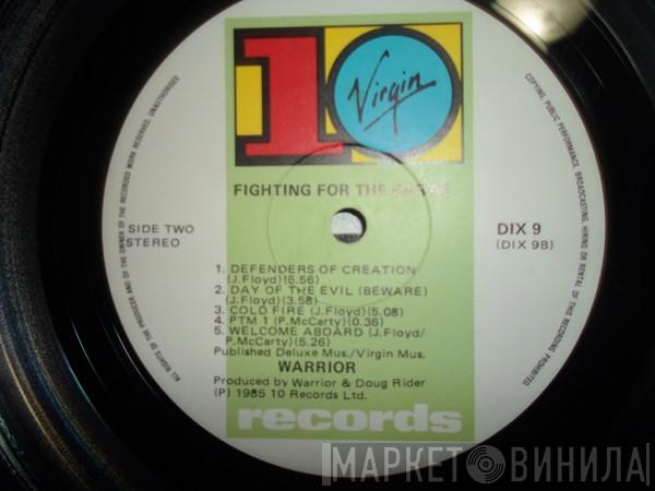  Warrior   - Fighting For The Earth