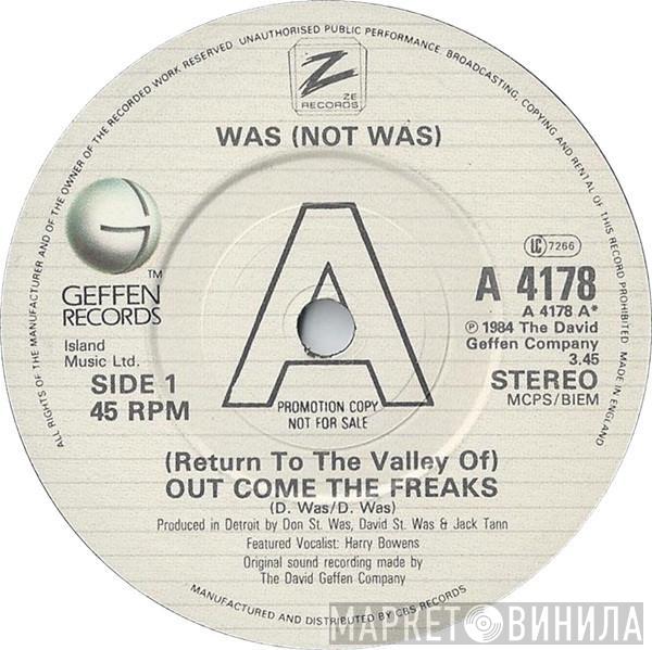 Was (Not Was) - (Return To The Valley Of) Out Come The Freaks