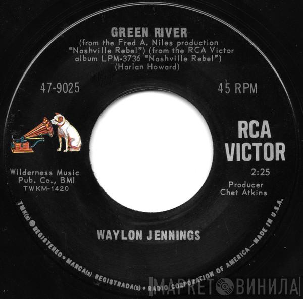 Waylon Jennings - Green River / Silver Ribbons