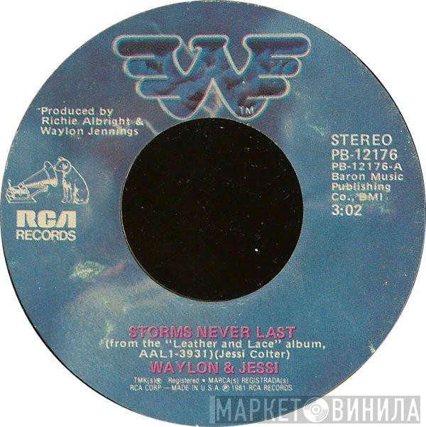 Waylon Jennings, Jessi Colter - Storms Never Last
