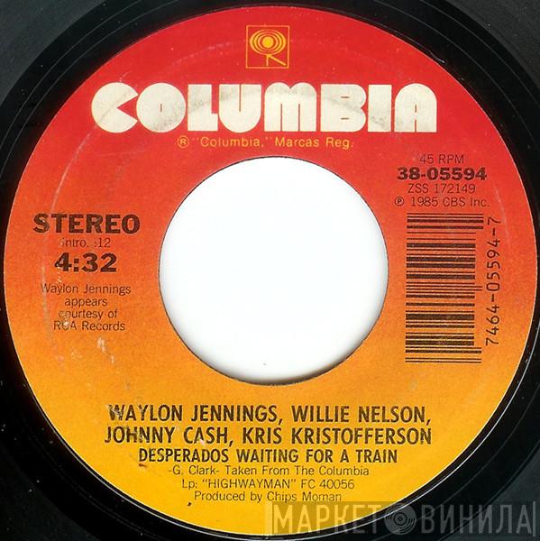 Waylon Jennings, Willie Nelson, Johnny Cash, Kris Kristofferson - Desperados Waiting For A Train