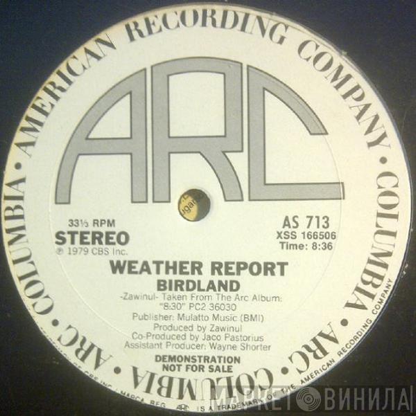  Weather Report  - Birdland / Brown Street