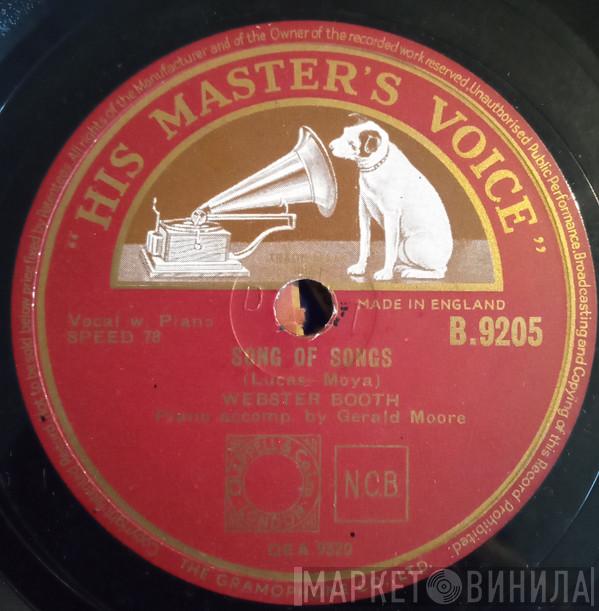 Webster Booth - Trees / Song Of Songs