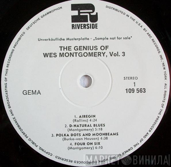  Wes Montgomery  - The Genius Of Wes Montgomery, Vol.3