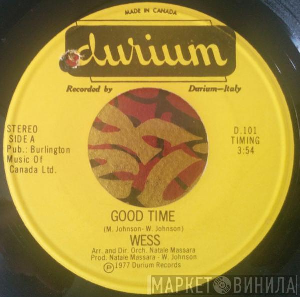 Wess Johnson - Good Time / Carrie