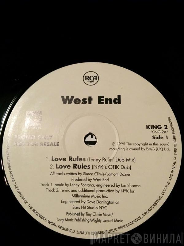 West End - Love Rules