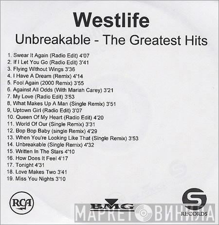  Westlife  - Unbreakable The Greatest Hits Vol. 1