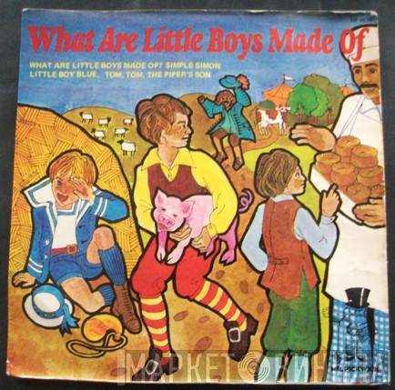  - What Are Little Boys Made Of?