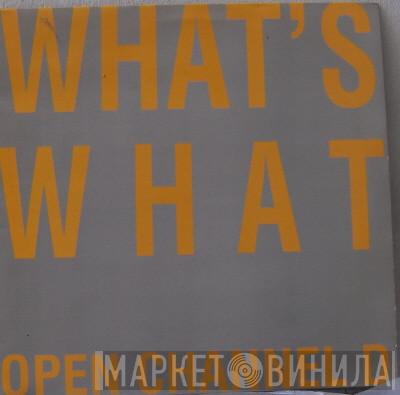 What's What - Open Channel D