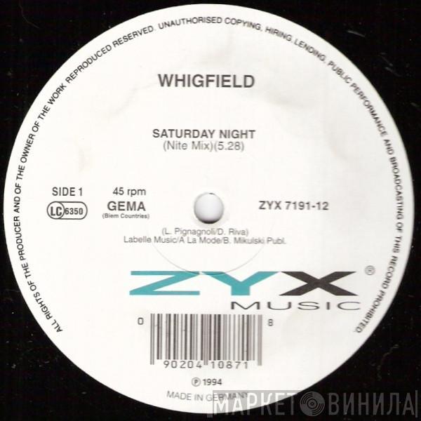  Whigfield  - Saturday Night