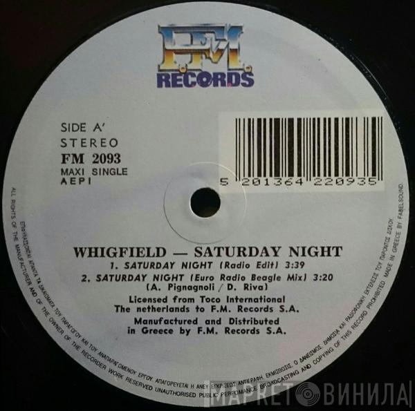  Whigfield  - Saturday Night