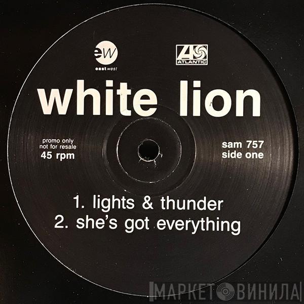 White Lion - Lights & Thunder