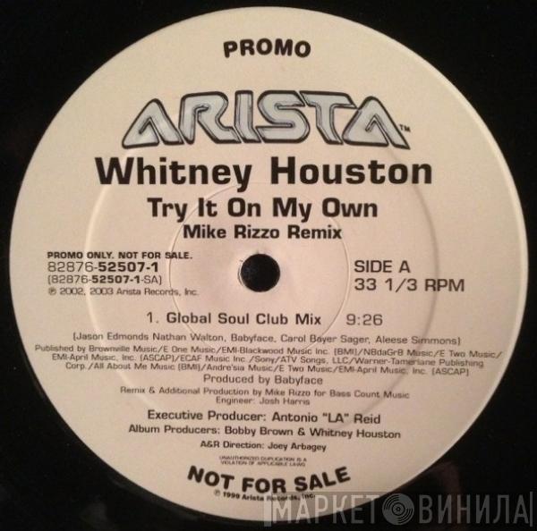  Whitney Houston  - Try It On My Own (Mike Rizzo Remix)