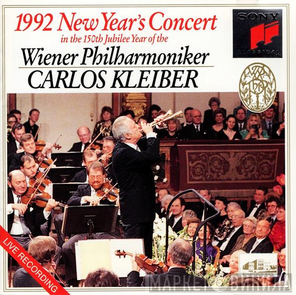 , Wiener Philharmoniker  Carlos Kleiber  - 1992 New Year’s Concert In The 150th Jubilee Year Of The Wiener Philharmoniker