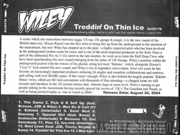  Wiley   - Treddin' On Thin Ice