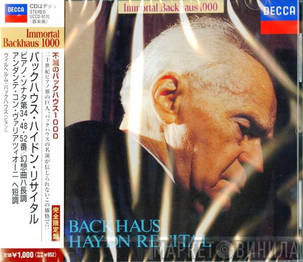  Wilhelm Backhaus  - Haydn Recital