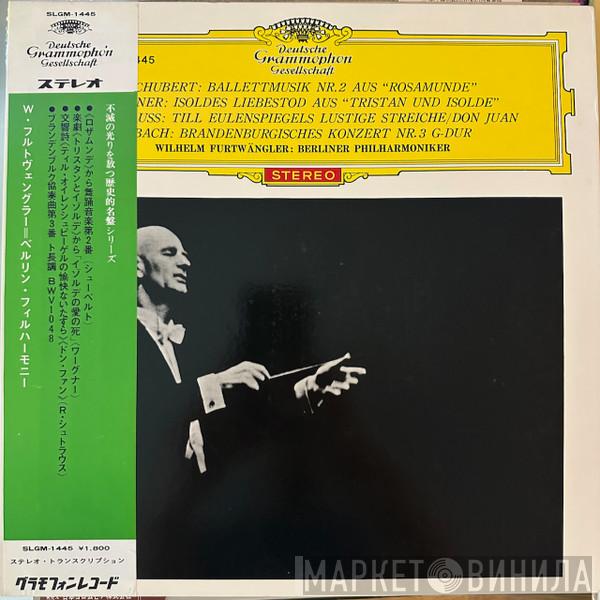 , Wilhelm Furtwängler  Johann Sebastian Bach  - Zur Erinnerung An Wilhelm Furtwängler (Dirigent) (Brandenburgisches Konzert Nr. 3 G-Dur)