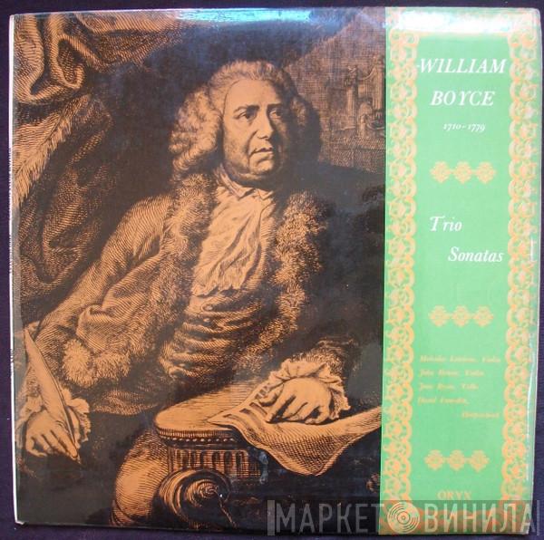 William Boyce, Malcolm Latchem, John Brown , Jane Ryan, David Lumsden - Trio Sonatas