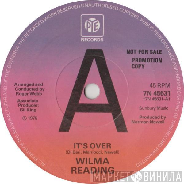 Wilma Reading - Its Over