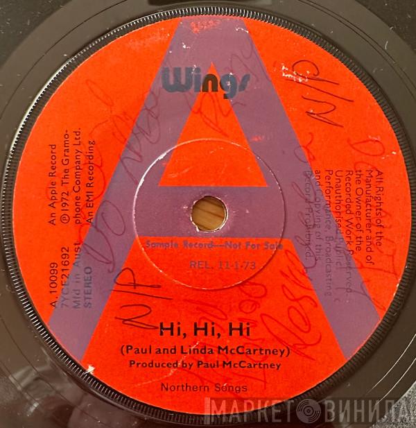  Wings   - Hi, Hi, Hi / C Moon