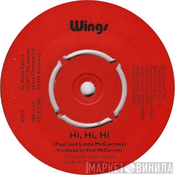 Wings  - Hi, Hi, Hi / C Moon