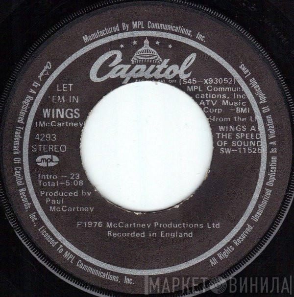 Wings   - Let 'Em In