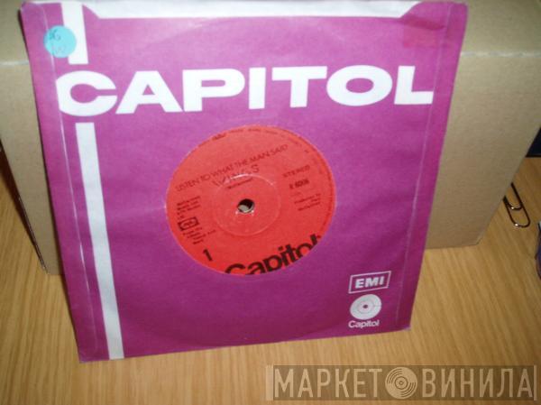  Wings   - Listen To What The Man Said
