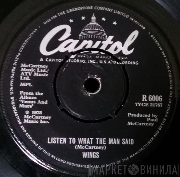  Wings   - Listen To What The Man Said