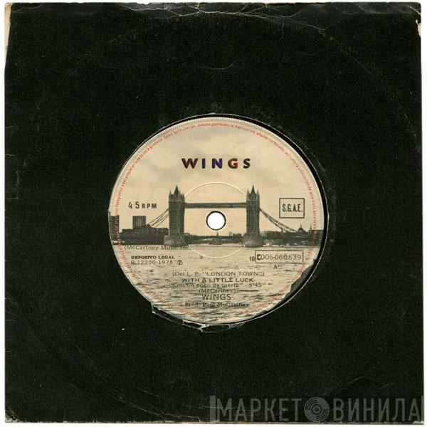  Wings   - With A Little Luck = Con Un Poco De Suerte