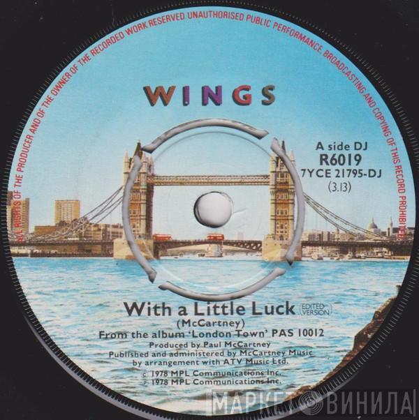  Wings   - With A Little Luck (Edited Version)