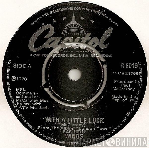 Wings  - With A Little Luck